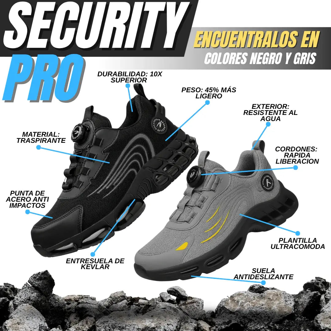 Zapatos de seguridad con punta de acero 4
